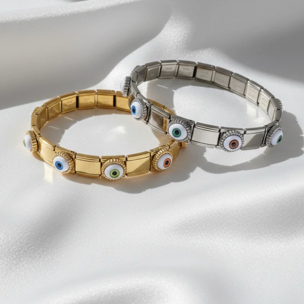Gold Evil Eye Bracelet